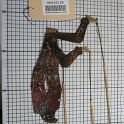 TF006138-1 Asien China,Figur-Teil,Holz-Leder,Fritz Fey,2010