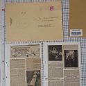 TF021805-1 Europa Deutschland,Blatt,Papier,Schichtl an Fritz Fey,2011